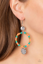 Load image into Gallery viewer, Paparazzi Accessories: Cayman Catch - Orange Earring

