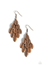 Load image into Gallery viewer, Paparazzi Accessories: Tumbleweed Trek - Copper Earrings
