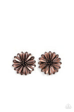Load image into Gallery viewer, Paparazzi Accessories: Daisy Dilemma - Copper Post Earring
