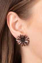 Load image into Gallery viewer, Paparazzi Accessories: Daisy Dilemma - Copper Post Earring
