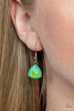 Load image into Gallery viewer, Paparazzi Accessories: Dreamy Drama - Green Necklace
