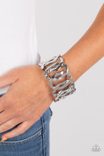 Load image into Gallery viewer, Paparazzi Accessories: Industrial Indulgence - Silver Bracelet
