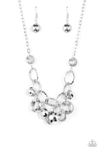 Load image into Gallery viewer, Paparazzi Accessories: Rhinestone River - Silver Neclace

