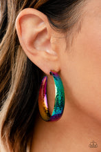 Load image into Gallery viewer, Paparazzi Accessories: Futuristic Flavor - Multi Hoop Earring
