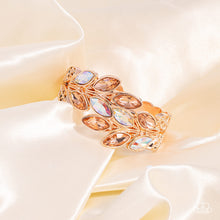 Load image into Gallery viewer, Paparazzi Accessories: Luminous Laurels - Rose Gold Bracelet
