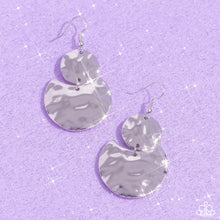 Load image into Gallery viewer, Paparazzi Accessories: Monochromatic Charisma - Silver Earrings
