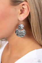 Load image into Gallery viewer, Paparazzi Accessories: Monochromatic Charisma - Silver Earrings
