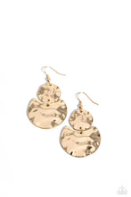 Load image into Gallery viewer, Paparazzi Accessories: Monochromatic Charisma - Gold Earrings
