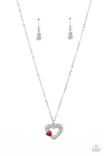 Load image into Gallery viewer, Paparazzi Accessories: Bedazzled Bliss - Red Necklace
