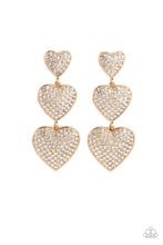 Load image into Gallery viewer, Paparazzi Accessories: Couples Retreat - Gold Earring
