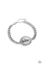 Load image into Gallery viewer, Paparazzi Accessories:Hope and Faith - Silver Bracelet

