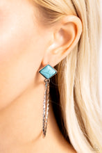 Load image into Gallery viewer, Paparazzi Accessories: Canyon Circlet - Blue Earring
