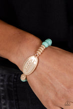 Load image into Gallery viewer, Paparazzi Accessories: Bedouin Bloom - Gold Bracelet
