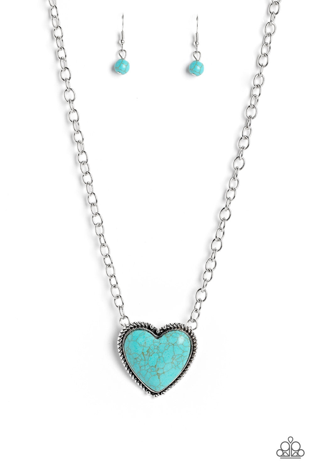 Paparazzi Accessories: Authentic Admirer - Blue Necklace