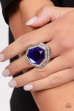 Load image into Gallery viewer, Paparazzi Accessories: Smoldering Sass - Blue Ring
