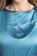 Load image into Gallery viewer, Paparazzi Accessories: Encrusted Elegance - Silver Necklace
