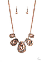 Load image into Gallery viewer, Paparazzi Accessories: Formally Forged - Copper Necklace
