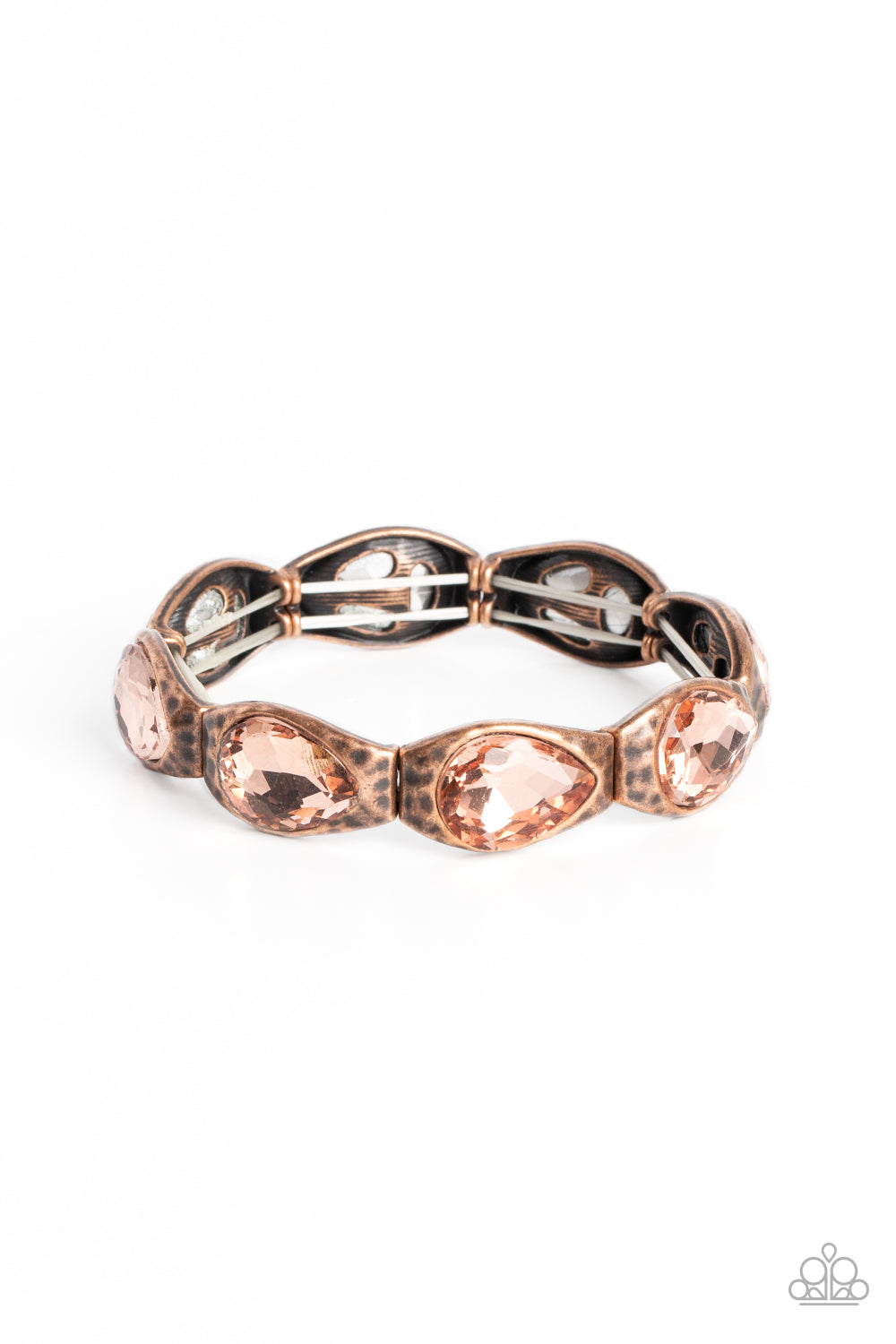 Paparazzi Accessories: Formal Fanfare - Copper Bracelet