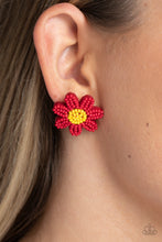 Load image into Gallery viewer, Paparazzi Accessories: Sensational Seeds - Red Earring
