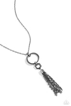 Load image into Gallery viewer, Paparazzi Accessories:Tassel Tune - Black Necklace

