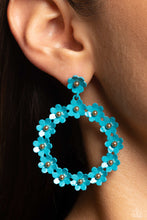Load image into Gallery viewer, Paparazzi Accessories: Daisy Meadows - Blue Earring

