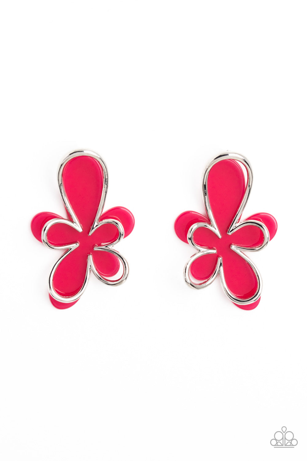 Paparazzi Accessories: Glimmering Gardens - Pink Earring