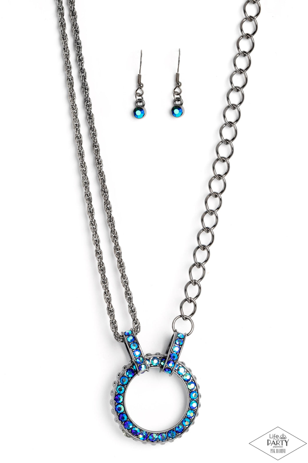 Paparazzi Accessories: Razzle Dazzle - Blue Necklace