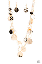 Load image into Gallery viewer, Paparazzi Accessories: Hammered Horizons - Gold Necklace
