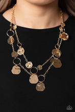 Load image into Gallery viewer, Paparazzi Accessories: Hammered Horizons - Gold Necklace
