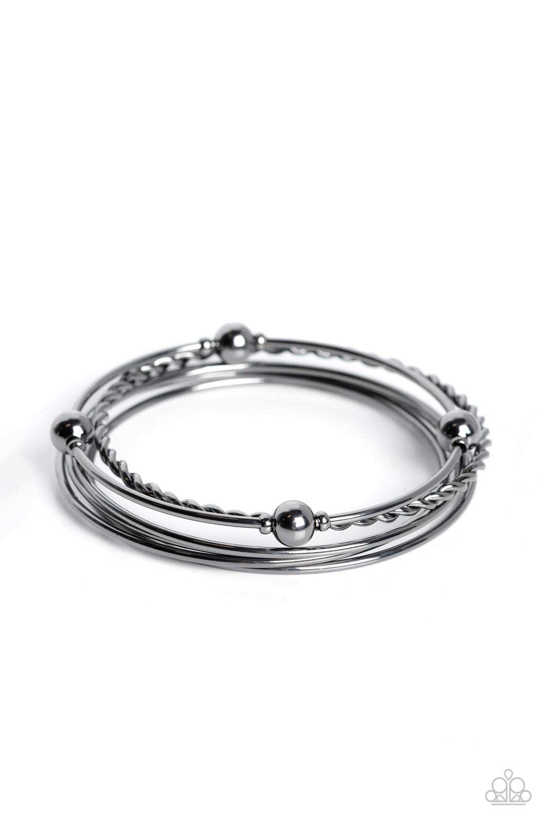 Paparazzi Accessories: Lost and Found - Black Bracelet