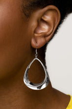 Load image into Gallery viewer, Paparazzi Accessories: Subtle Solstice - Silver Earring
