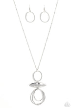 Load image into Gallery viewer, Paparazzi Accessories: Oblong Obligato - Silver
