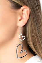 Load image into Gallery viewer, Paparazzi Accessories: Pristine Pizzazz - Black Earring
