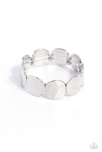 Load image into Gallery viewer, Paparazzi Accessories: Rippling Record - Silver Bracelet
