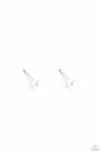 Load image into Gallery viewer, Paparazzi Accessories: Dainty Details - White Earring
