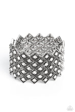Load image into Gallery viewer, Paparazzi Accessories: DECO in the Rough - White Bracelet
