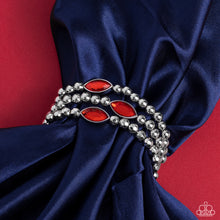 Load image into Gallery viewer, Paparazzi Accessories: Twinkling Team - Red Bracelets

