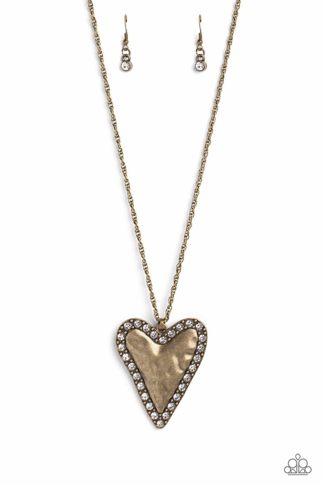 Paparazzi Accessories: Radiant Romeo - Brass Necklace
