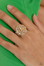Load image into Gallery viewer, Paparazzi Accessories: GLIMMER and Spice - Gold Ring
