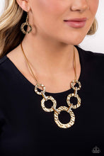 Load image into Gallery viewer, Paparazzi Accessories:Rounded Redux - Gold Necklace
