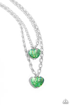 Load image into Gallery viewer, Paparazzi Accessories: Layered Love - Green Necklace
