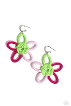 Load image into Gallery viewer, Paparazzi Accessories: Spin a Yarn - Pink Earring

