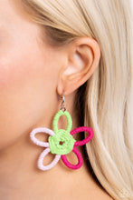 Load image into Gallery viewer, Paparazzi Accessories: Spin a Yarn - Pink Earring
