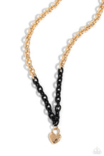 Load image into Gallery viewer, Paparazzi Accessories: Locked Down - Black Necklace
