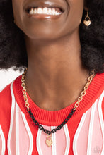Load image into Gallery viewer, Paparazzi Accessories: Locked Down - Black Necklace
