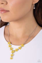 Load image into Gallery viewer, Paparazzi Accessories: Flowering Feature - Yellow Necklace
