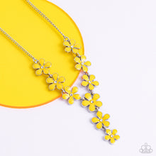 Load image into Gallery viewer, Paparazzi Accessories: Flowering Feature - Yellow Necklace
