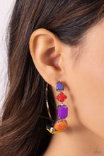 Load image into Gallery viewer, Paparazzi Accessories: Geometric Gamer - Multi Hoop Earrings
