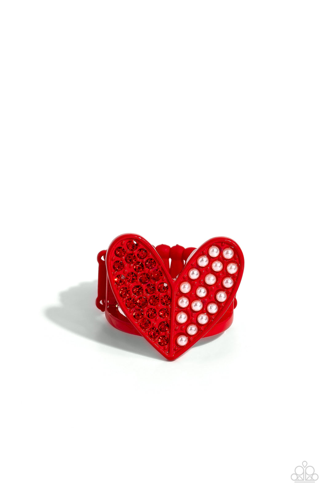 Paparazzi Accessories: Hometown Heart - Red Ring