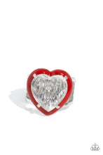 Load image into Gallery viewer, Paparazzi Accessories: Hallmark Heart - Red Ring
